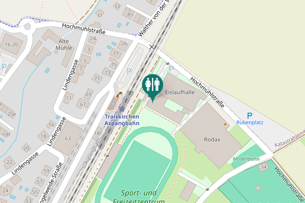 Map showing location of Hochmühlstraße 30 Toilet