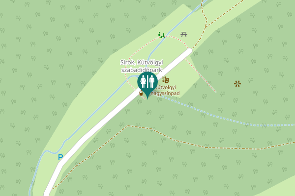 Map showing location of Sirok Toilet