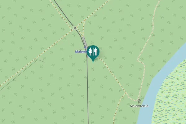 Map showing location of Decs Toilet