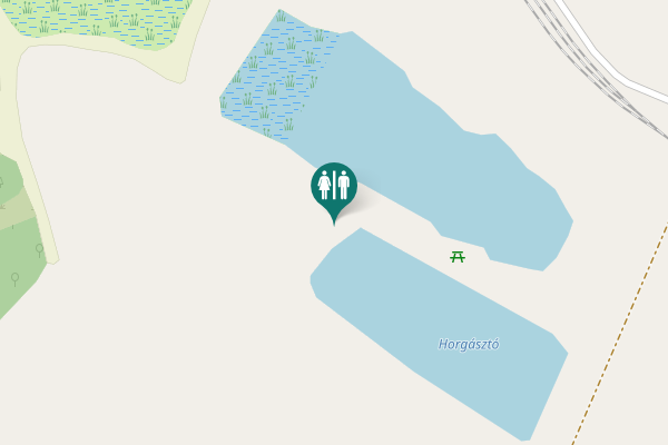 Map showing location of Füzesgyarmat Toilet