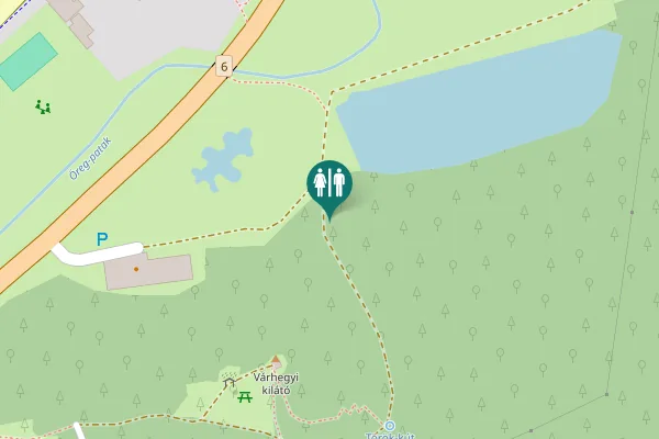 Map showing location of 6 Toilet