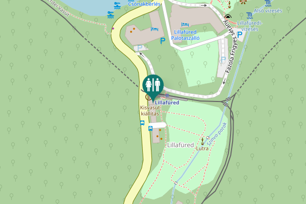 Map showing location of 2505 Toilet