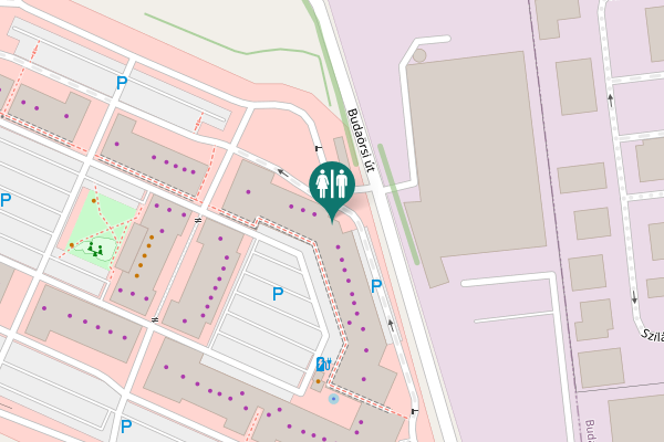 Map showing location of Budaörsi út 4 Toilet