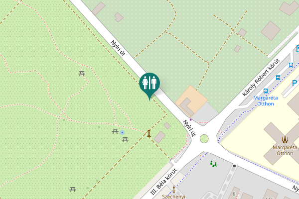Map showing location of Simple Toilett