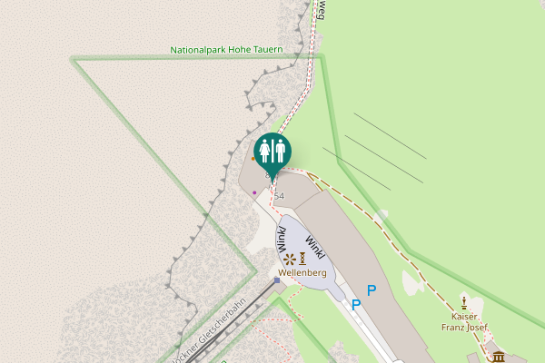 Map showing location of 54 Toilet