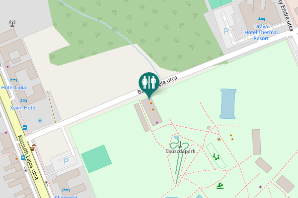 Map showing location of Kossuth Lajos utca 7 Toilet