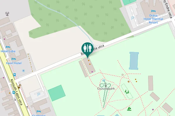 Map showing location of Kossuth Lajos utca 7 Toilet