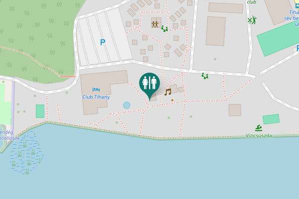 Map showing location of Rév utca 3 Toilet
