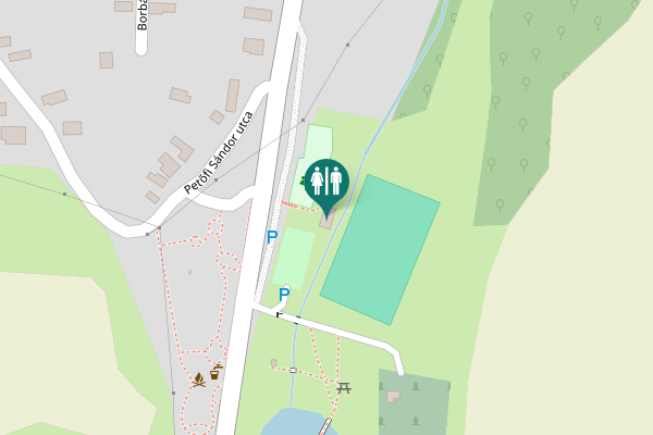 Map showing location of 66108 Toilet