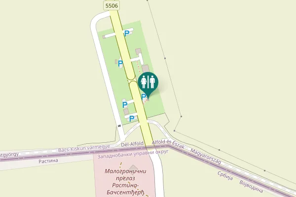 Map showing location of 5506 Toilet