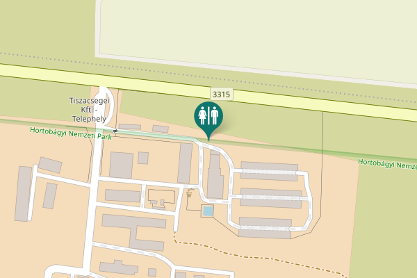 Map showing location of 3315 Toilet