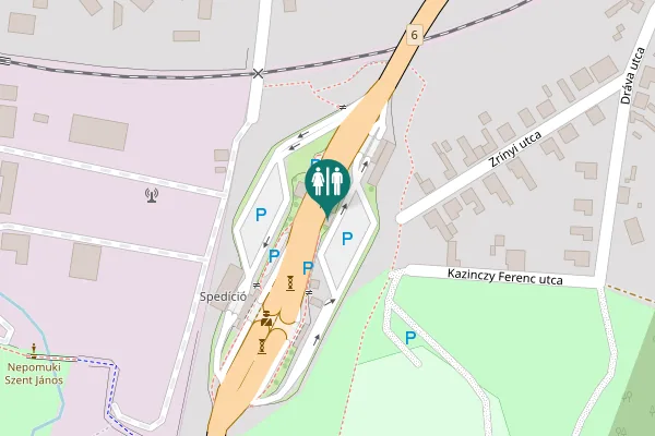 Map showing location of 6 Toilet