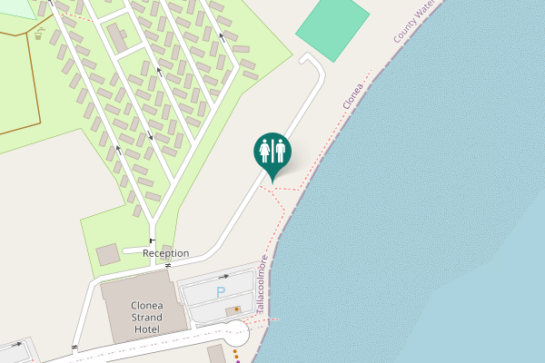 Map showing location of Public Toilet