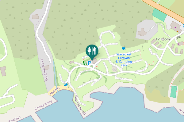 Map showing location of N70 Toilet