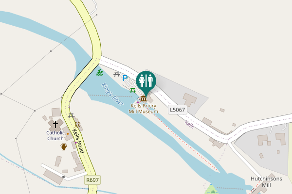 Map showing location of L5067 Toilet