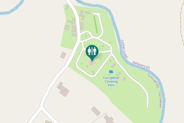 Map showing location of Public Toilet