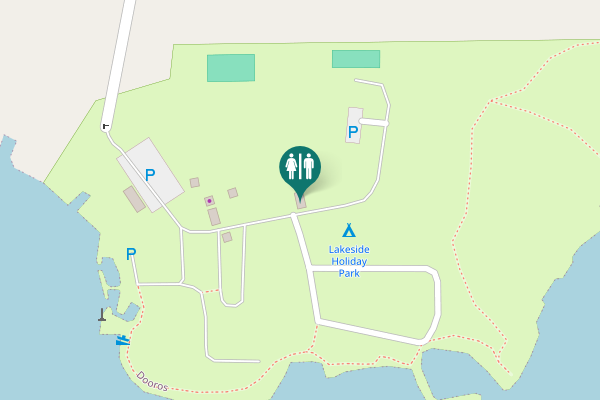 Map showing location of L8074 Toilet