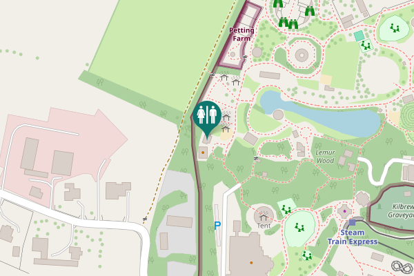 Map showing location of L5033 Toilet