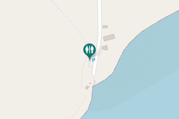 Map showing location of Public Toilet