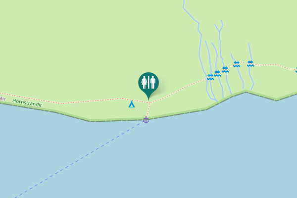 Map showing location of Public Toilet