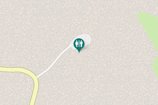 Map showing location of Aldeyjarfoss Toilet