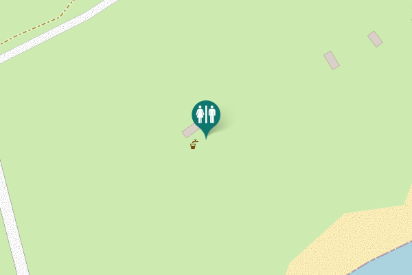 Map showing location of Public Toilet