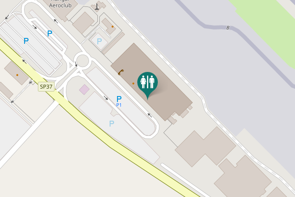 Map showing location of SP37 Toilet
