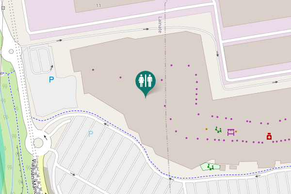 Map showing location of Viale Alfa Romeo 11 Toilet