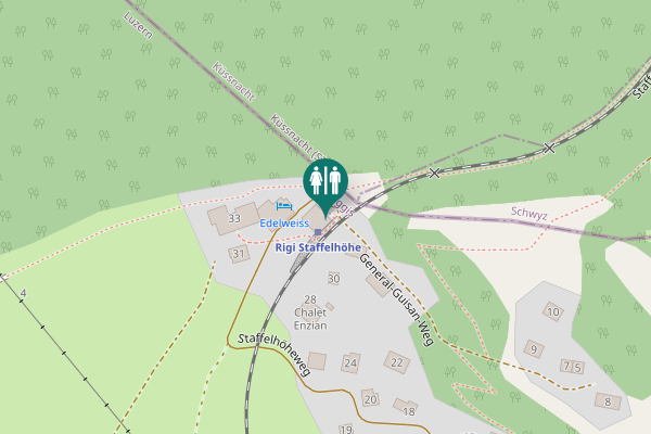 Map showing location of Staffelhöheweg 36 Toilet