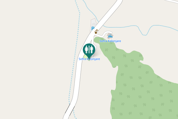 Map showing location of Helmës Toilet