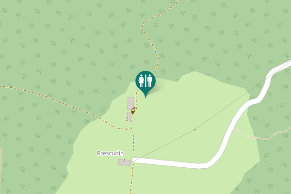 Map showing location of 5 Toilet