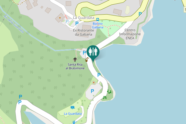 Map showing location of Baigno Toilet