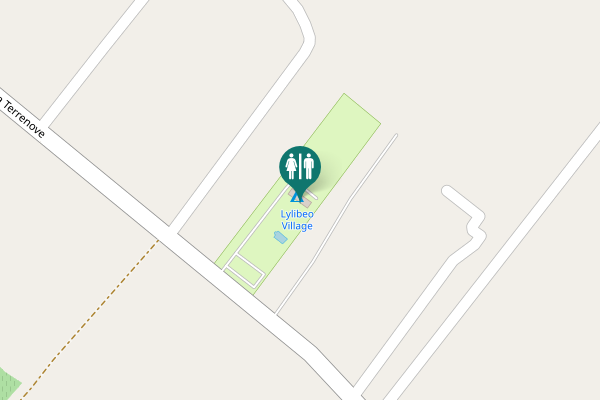 Map showing location of Marsala Toilet