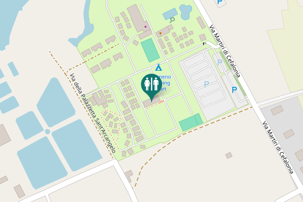 Map showing location of Via della Palazzetta Sant'Arcangelo Toilet