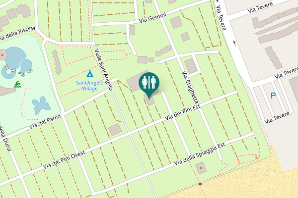 Map showing location of Via Francesco Baracca 63 Toilet