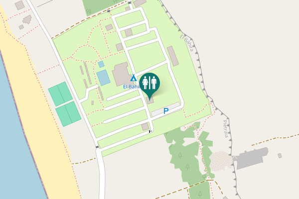 Map showing location of San Vito Lo Capo Toilet