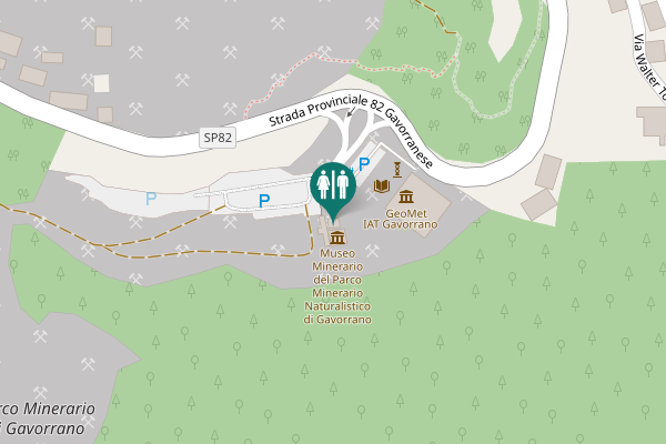 Map showing location of Strada Provinciale 82 Gavorranese Toilet