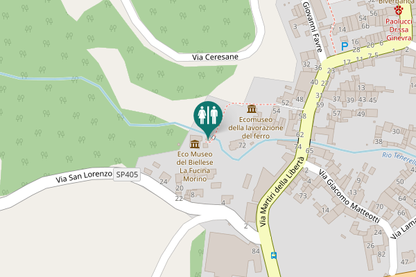 Map showing location of Via San Lorenzo 10 Toilet