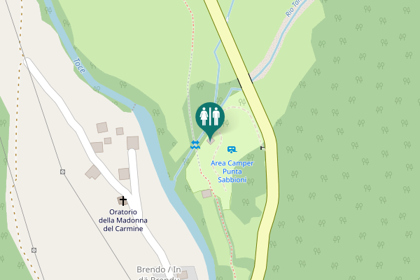 Map showing location of SS659 Toilet