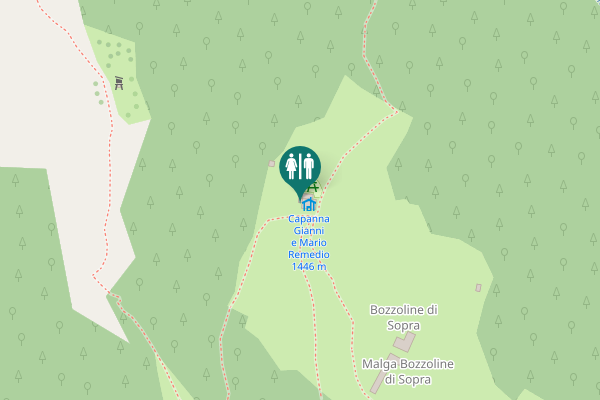 Map showing location of 257 Toilet