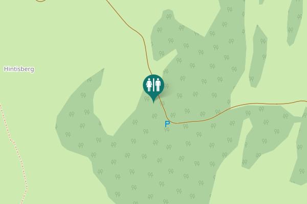 Map showing location of Lütschental Toilet