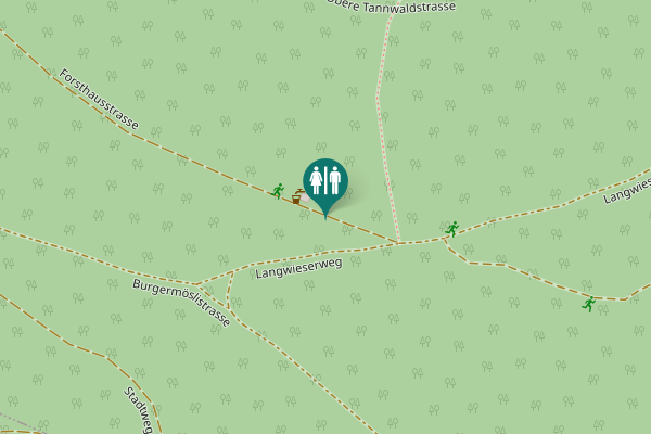 Map showing location of Forsthausstrasse Toilet