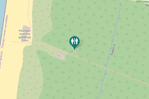 Map showing location of Žvejų g. 1C Toilet