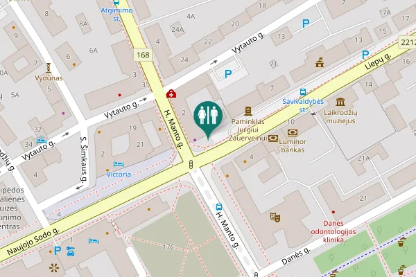 Map showing location of H. Manto g. 2 Toilet
