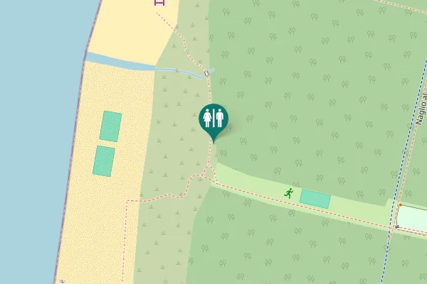 Map showing location of Žvejų g. 2A Toilet