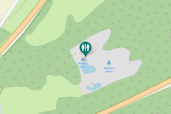 Map showing location of Raseinių g. 19 Toilet