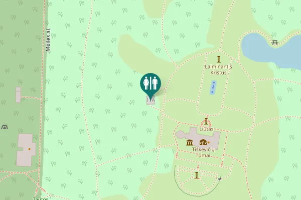 Map showing location of Vytauto g. 17A Toilet