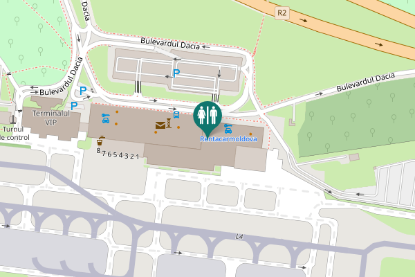 Map showing location of Dacia Boulevard 80/3 Toilet