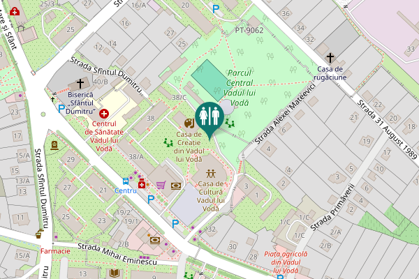 Map showing location of Alexei Mateevici Street 5 Toilet