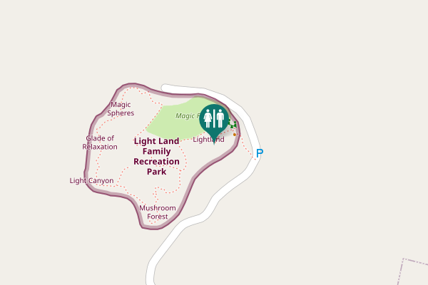 Map showing location of Bukovik Toilet